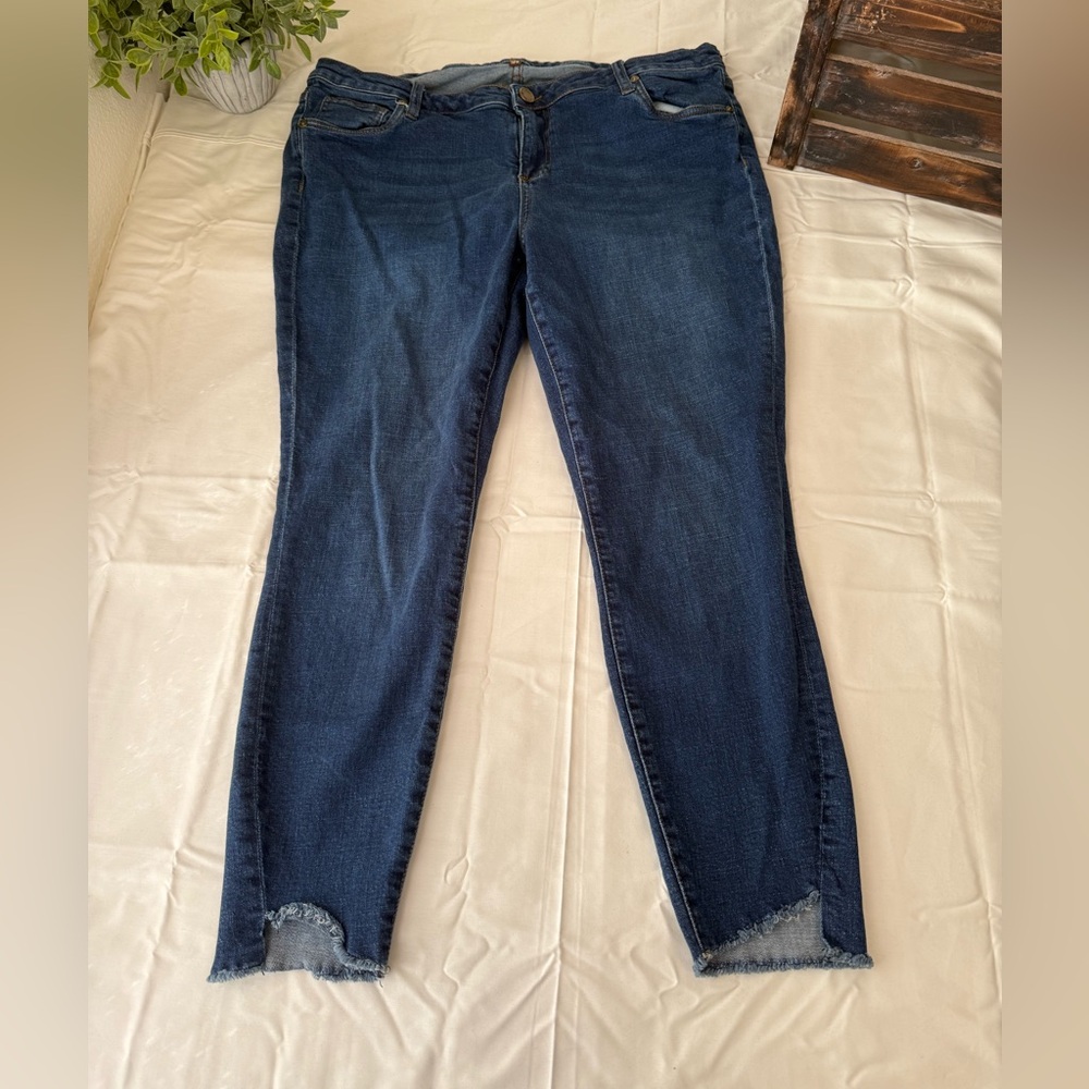 Kut from the Kloth Connie Ankle Skinny Jeans 18W